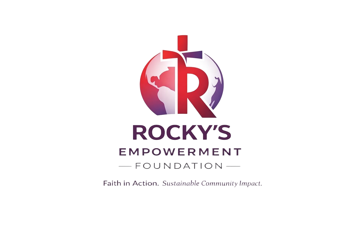 Rocky's Empowerment Foundation logo mark